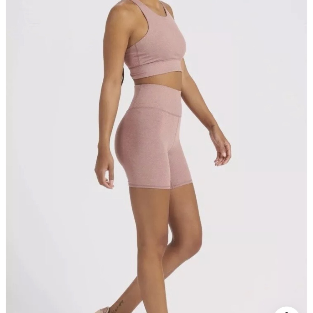 Vuori Clean Elevation Shorty Size S In Burnt Clay Heather